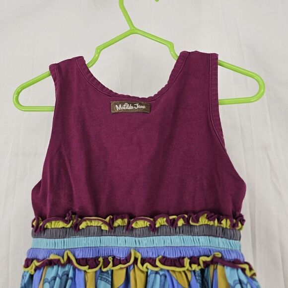 Matilda Jane Girls Size 2 Paint By Numbers Elevated Balloon Tank Dress - Picture 7 of 8